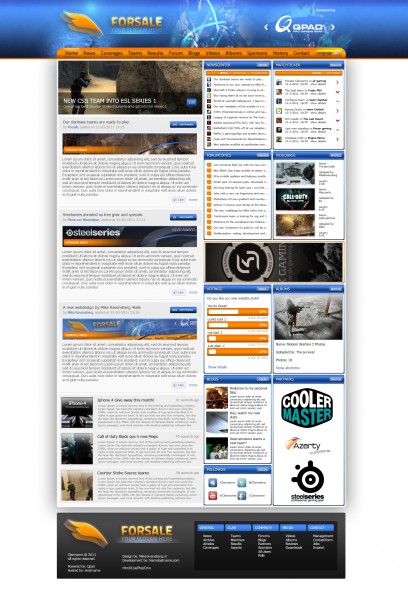 For Sale Webdesign